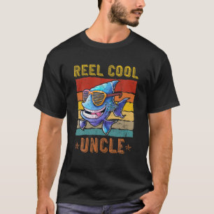 Camiseta Mens Reel Legal Tio Pescador Engraçado Tio Pai
