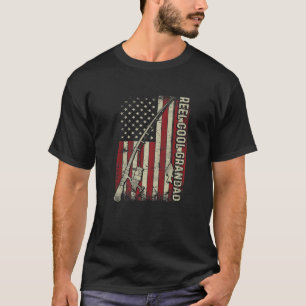 Camiseta Mens Reel Legal Vovô Americano Pesca Arn U