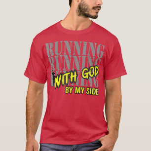 Camiseta Mens Religiosos Correndo Motivação Corre Com Deus