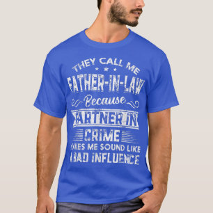 Camiseta Mens Retro Chamam-Me PadreInLaw Porque Festa
