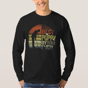 Camiseta Mens Retro Melhor Poppy Do Par Golf Player Papa