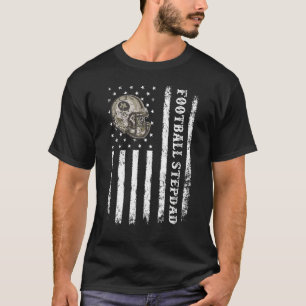 Camiseta Mens Retro Vintage - Bandeira Americana