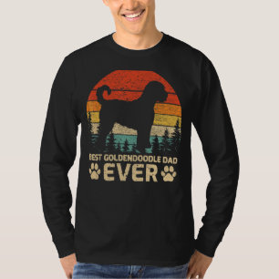Camiseta Mens Retro Vintage Melhor Pai De Goldenodododododo