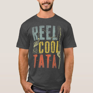 Camiseta Mens Retro Vintage Reel Legal Tata Pais de Pesca