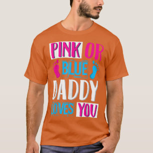 Camiseta Mens Rosa ou Pai Azul o ama - Pai de ser gay