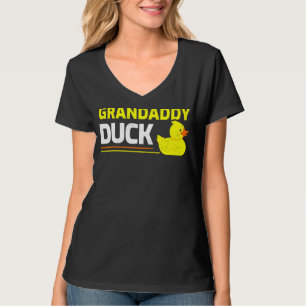 Camiseta Mens Rubber Duck Duck Avô Duck Pai