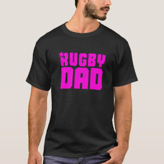 Camiseta Mens Rugby Pai Padre Rugby Fan Engraçado Dizer Hum