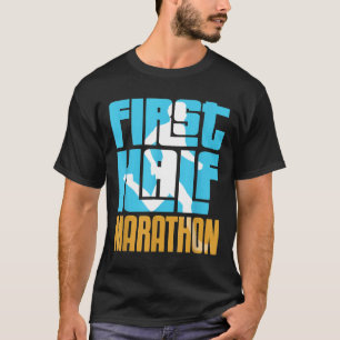 Camiseta Mens Runner Mens Primeiro Semestre Maratona
