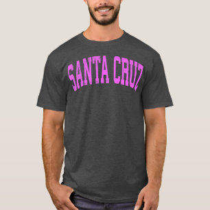 Camiseta Mens Santa Cruz California CA Vintage Athletic Spo