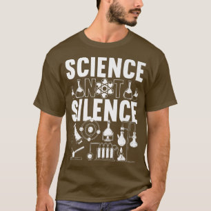 Camiseta Mens Science Não Silence Premium