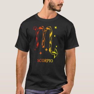 Camiseta Mens Scorpio Zodiac 1