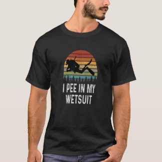 Camiseta Mens Scuba Diving Shirt I Pee In My Wetsuit Funny 