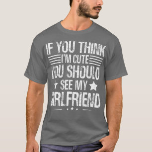 Camiseta Mens, se achas que sou bonito devias ver a minha f