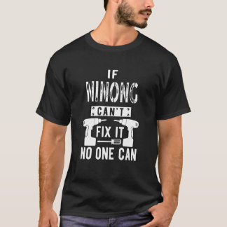 Camiseta Mens se Ninong não consegue consertar filipino ou 