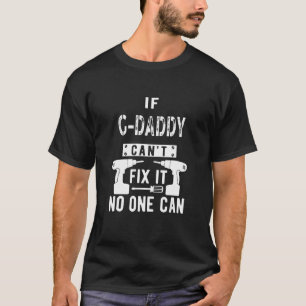Camiseta Mens Se o Pai G não pode consertá-lo Avô especial