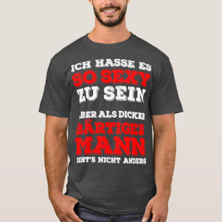 Camiseta Mens Sexy hick Bearded Man Funny Saying Beard Gift