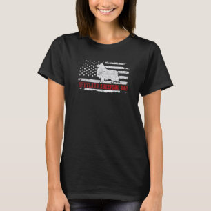 Camiseta Mens Shetland Sheepdog Pai angustiado americano