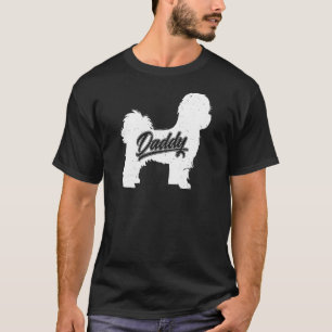 Camiseta Mens Shih Tzu Pai Proprietário Papa Pais De Shih