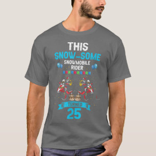 Camiseta Mens Skimobile Birthday Design para Snowmobile Win