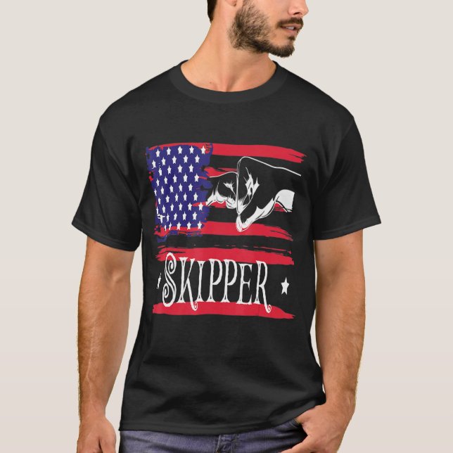 Camiseta Mens Skipper (Frente)