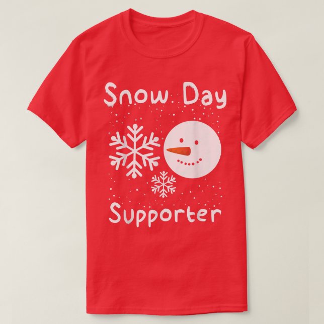 Camiseta Mens Snow Support (Frente do Design)