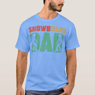 Camiseta Mens Snowboard Sports Lover Vintage Snowboard D