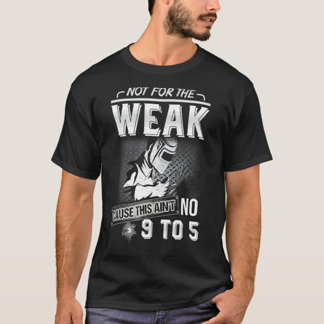 Camiseta Mens Solder Para Trabalhos De Soldadura De Homens  (Frente)