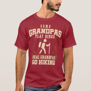 Camiseta Mens Some Grandpas Play Bingo Real Grandpas Go