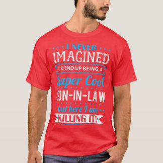 Camiseta Mens SonInLaw Gift Super Cool SonInLaw