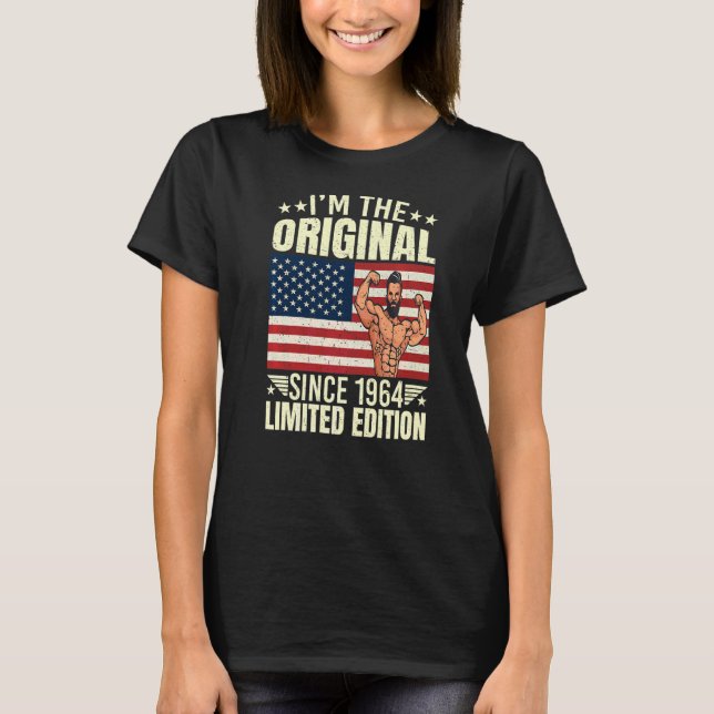 Camiseta Mens, sou o original desde 1964, com estilo Legal (Frente)