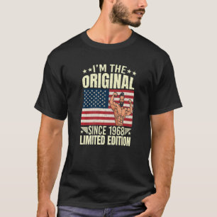 Camiseta Mens, sou o original desde 1968, Legal estilo retr