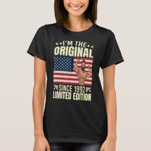 Camiseta Mens, sou o original desde 1992, Legal estilo retr