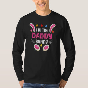 Camiseta Mens, sou o Pai Coelhinho Correspondente Páscoa Fa