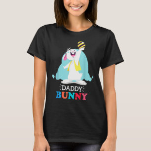 Camiseta Mens, sou o Pai Coelhinho Homens Fofos Corresponde