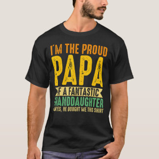 Camiseta Mens, sou o Pai Orgulhoso do Avô da Avô