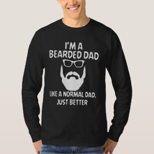 Camiseta Mens Sou Um Pai Com Mancas Como Pai Normal Mas Mel