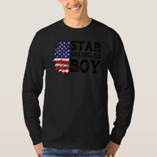Camiseta Mens Star Spangled Boy America