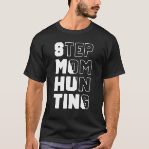 Camiseta Mens Stepman Caçando Dizendo piada
