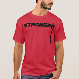 Camiseta Mens STRONGER Gym Malhação Workout Bodybuilding Mo