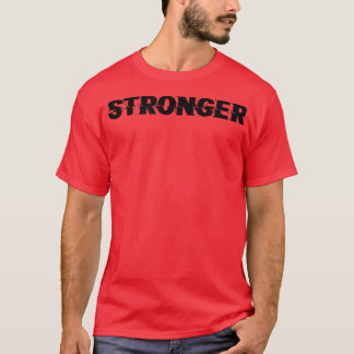 Camiseta Mens STRONGER Gym Malhação Workout Bodybuilding Mo