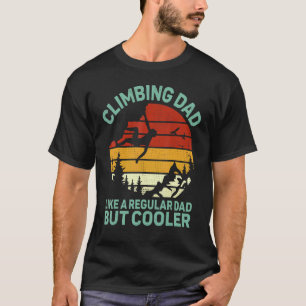 Camiseta Mens Subindo Vintage Subindo Pai Clima Padre
