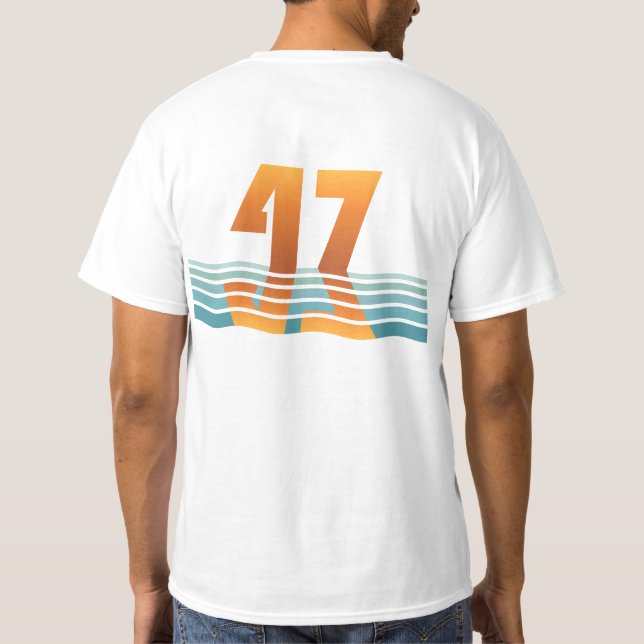 Camiseta Men's Sunset 47 Two-Sided Value T-Shirt (Verso)
