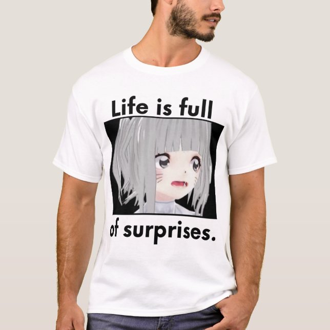 Camiseta Men's surprise T-Shirts/ミカゲメンズサプライズ Tシャツ (Frente)