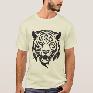 Camiseta Mens T Shirts Trendy Modern Lion Head Pop Art