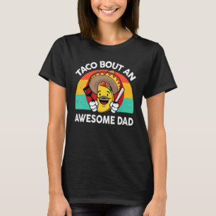 Camiseta Mens Taco Sobre Uma Incrível Comida Mexicana