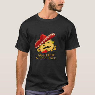 Camiseta Mens Taco sobre uma Piada de Pais de Pais