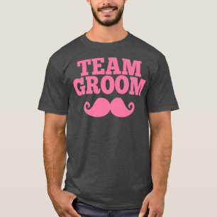 Camiseta Mens Team GroomMen Bachelor Stag Night Party1694