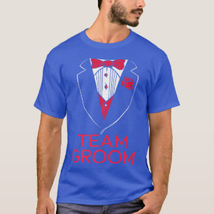 Camiseta Mens Team GroomWedding Marriage