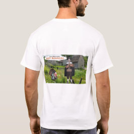 Camiseta mens tee Happy graças turquia