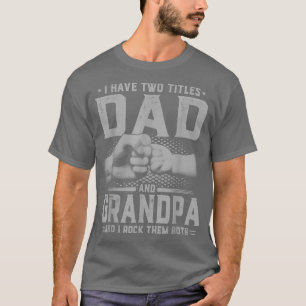 Camiseta Mens, tenho dois Pais e o pai do vovô